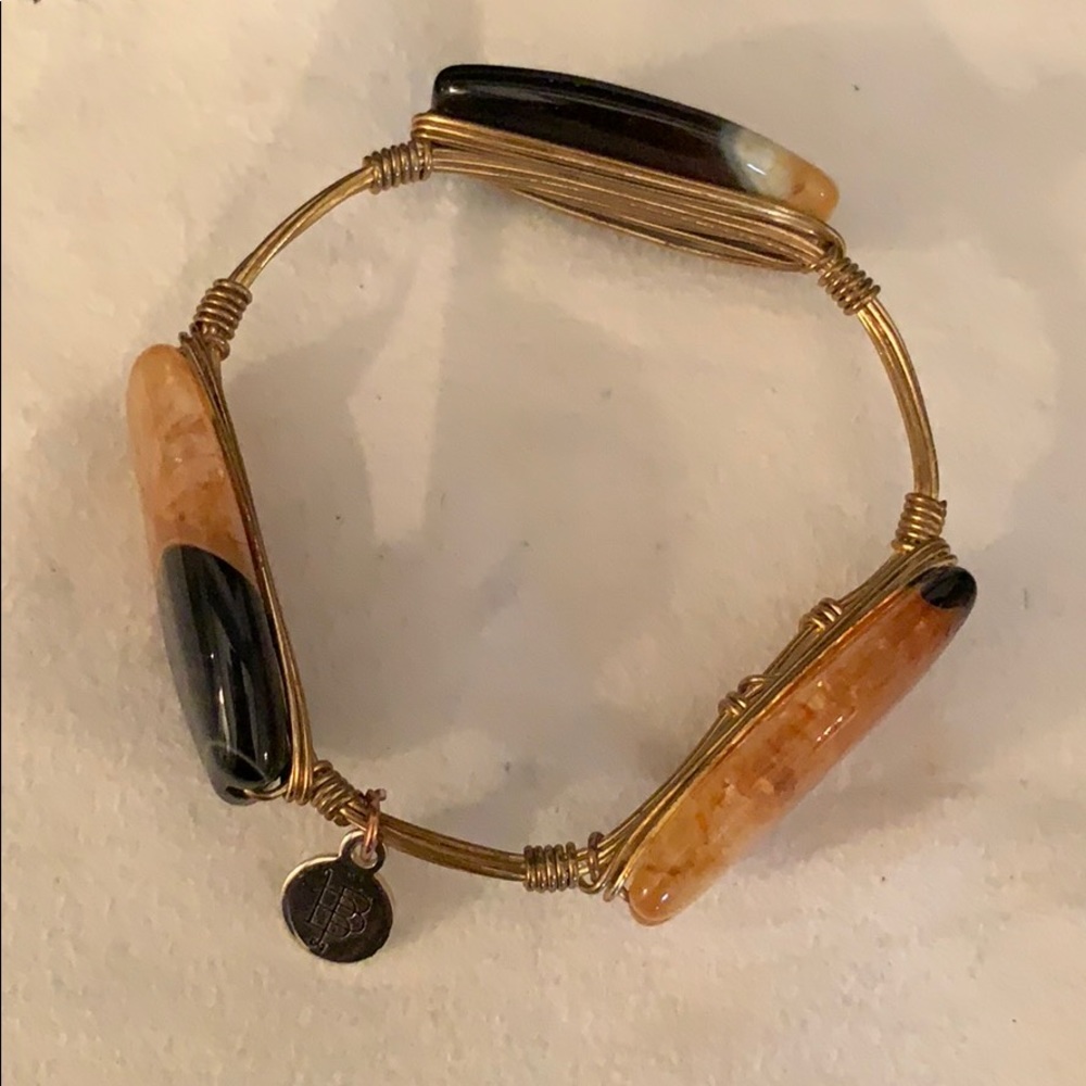 Bourbon and bowties bracelet